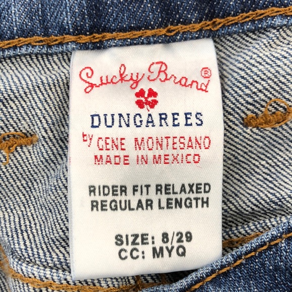 Lucky Brand Rider Fit Relaxed Jeans Regular Length - Picture 6 of 7